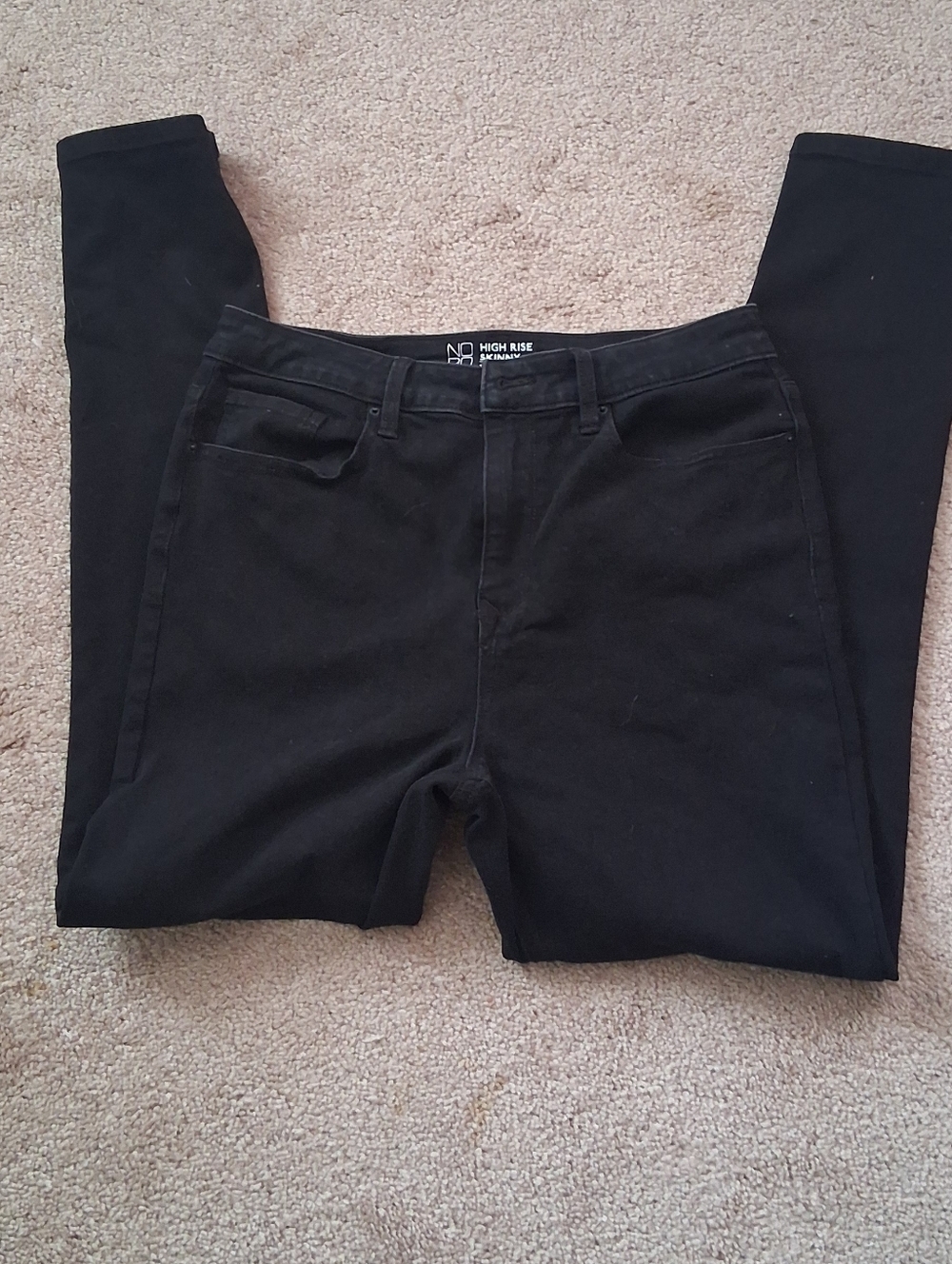 NOBO High-Rise Black Women's Jeans